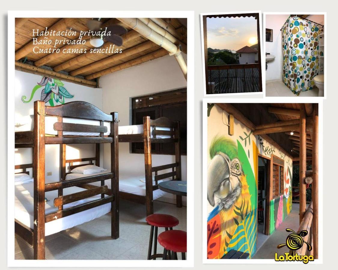 La Tortuga Hostel Taganga Dış mekan fotoğraf