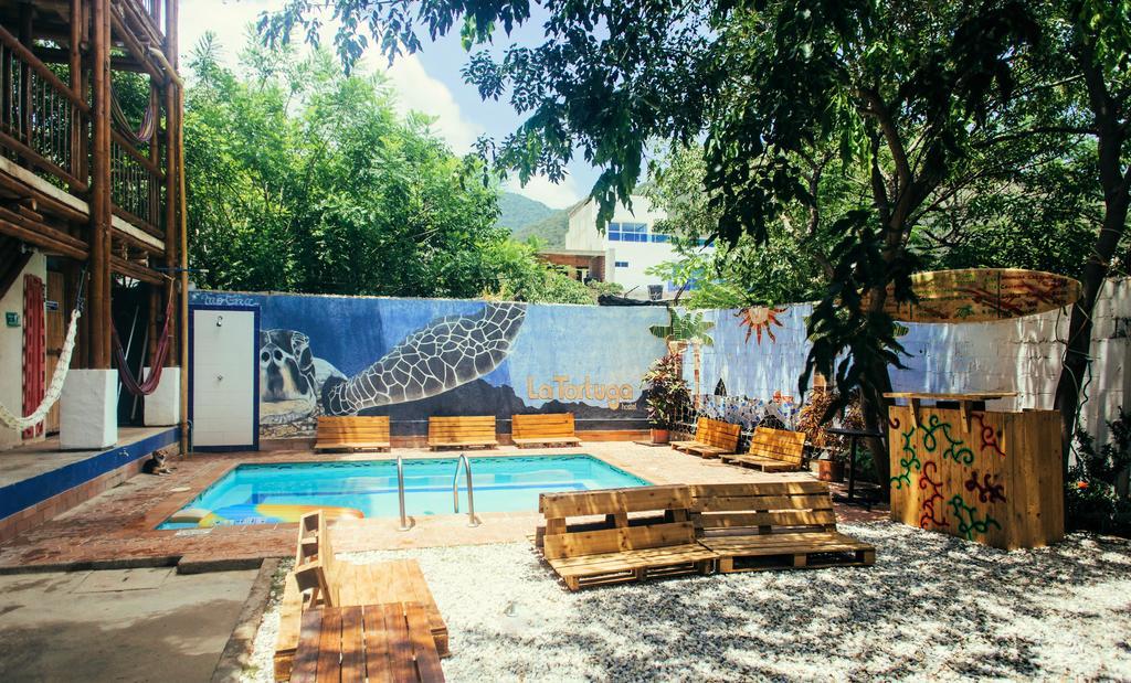 La Tortuga Hostel Taganga Dış mekan fotoğraf